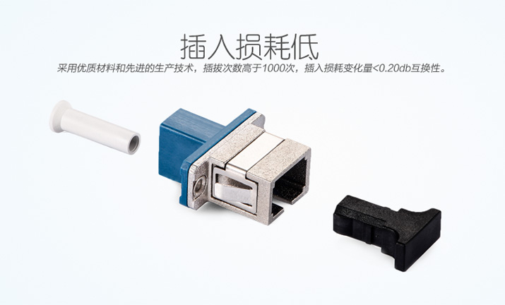 LC-SC 光纤耦合器插入损耗低