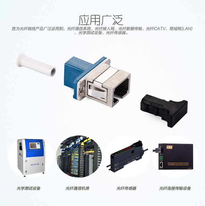 光纤耦合器法兰盘应用